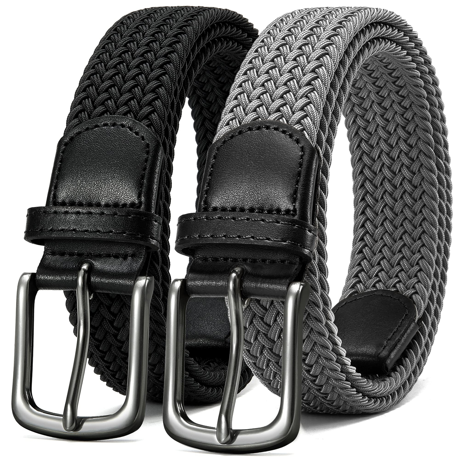 Belt 1 3/8"-elastic Canvas