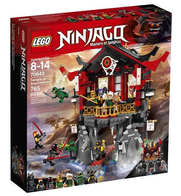 LEGO The Ninjago Movie Temple Ressurection Set 70643 LEGO The Ninjago Movie Temple Ressurection Set 70643