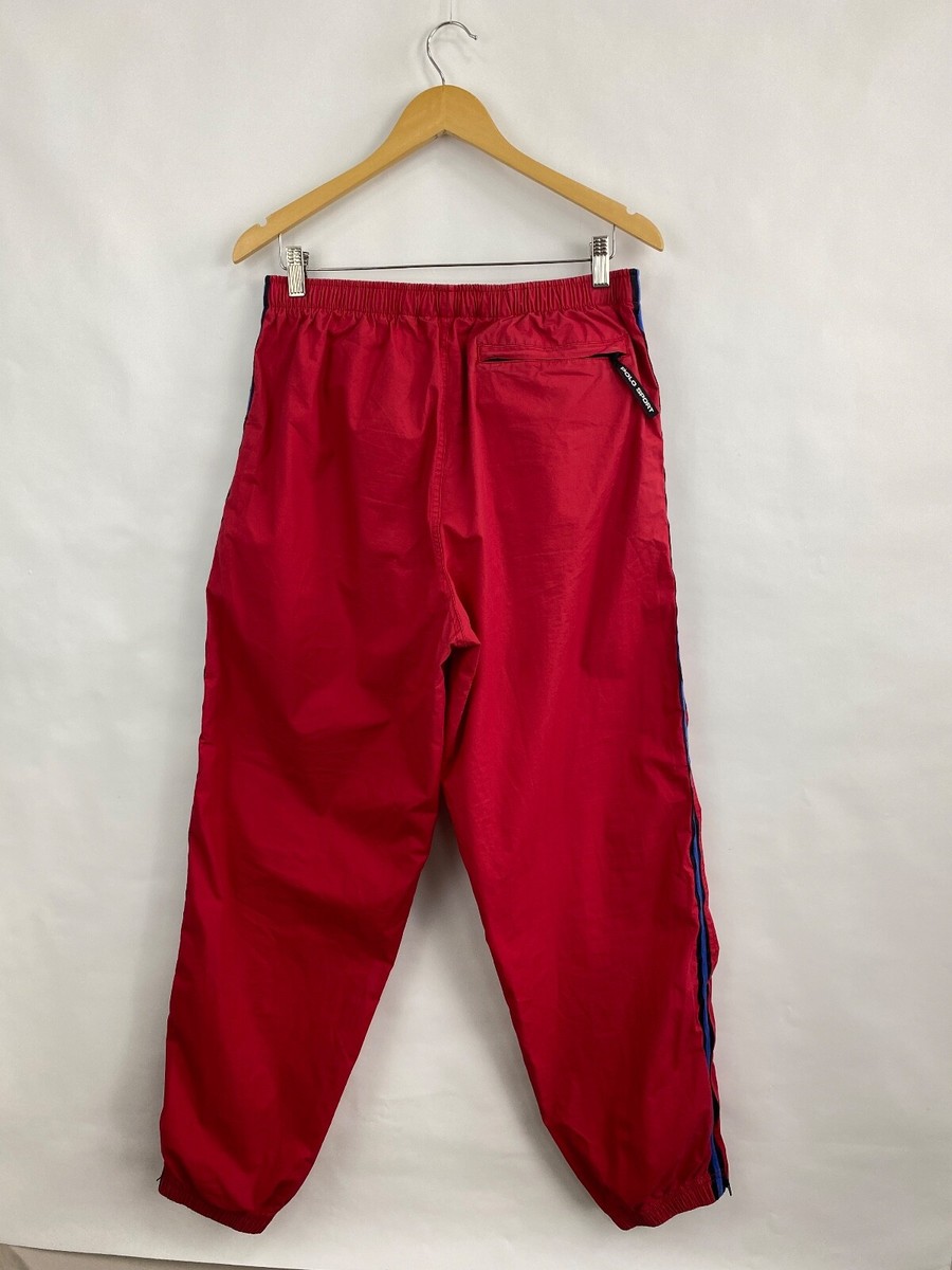 🇺🇸 Vintage 90s Polo Sport Ralph Lauren Pants Rare Retro Hype