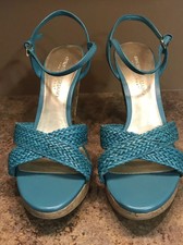 turquoise heels payless