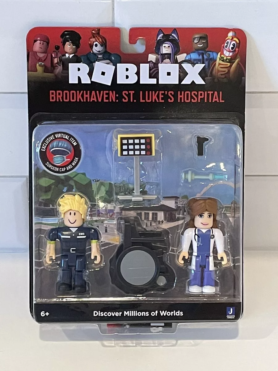 Roblox Brookhaven St. Luke's Hospital Pack 3 Doctor & Paramedic w/Virtual  Code