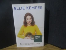 ACTRESS ELLIE KEMPER (THE OFFICE) signed autographed book MY SQUIRREL DAYS