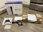 Sony PlayStation 5 Slim Disc Edition Console White 1TB OPEN BOX TESTED