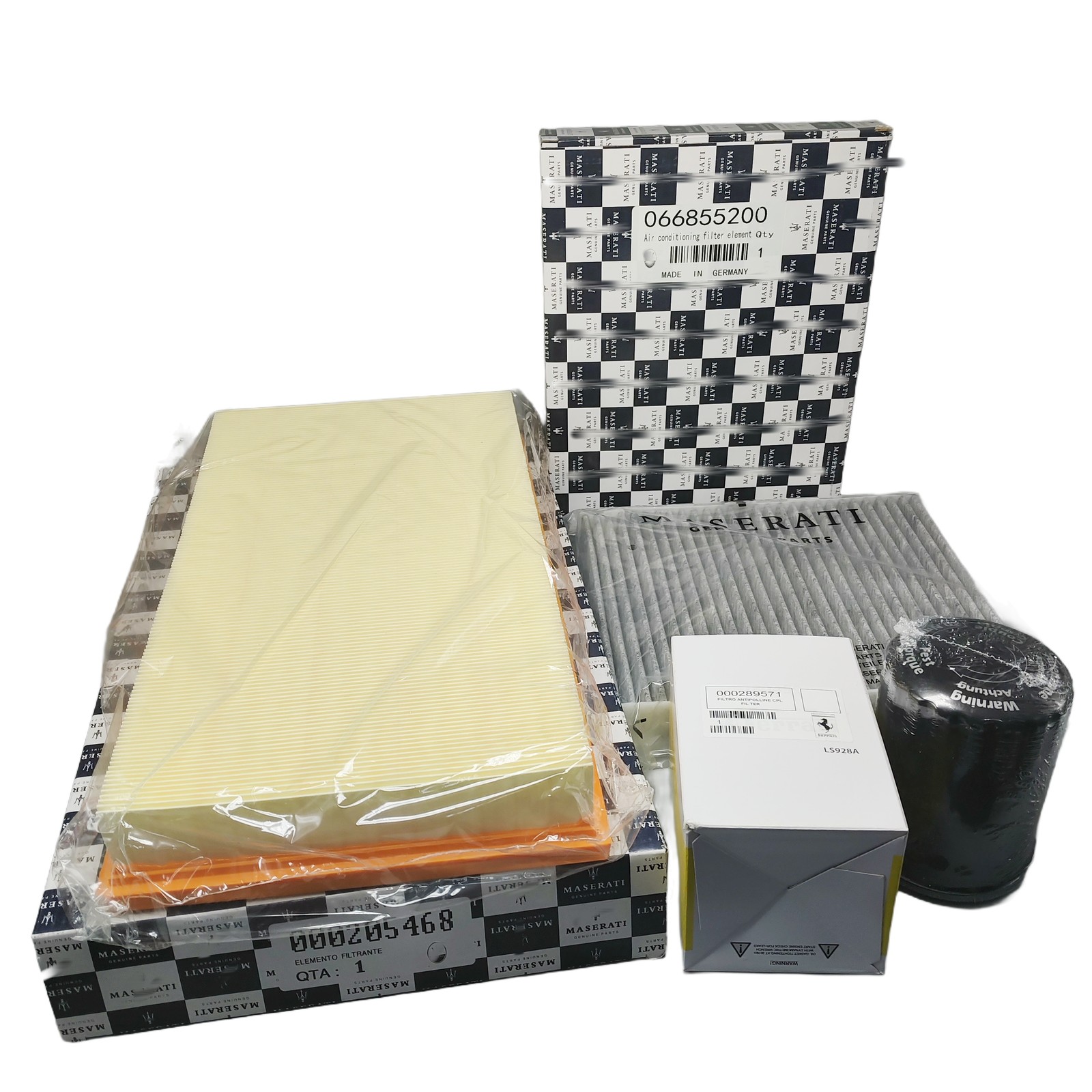 Maserati GranTurismo 2008-2019 Cabin air filters Set