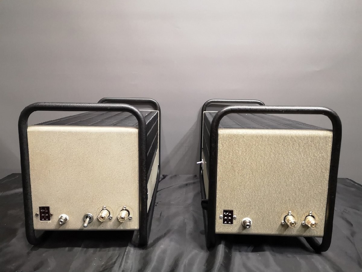 ◆大感謝祭!! LUXMAN MB8A 真空管パワーアンプ ペア m0a9344 LUXMAN MB8A/MB8-A Pair Vacuum Tube Mono Power Amplifier
