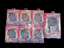 Sticki Rolls Band Sticker Bracelet Series 2 - NEW Lot Of 6 Plus Collection Book 