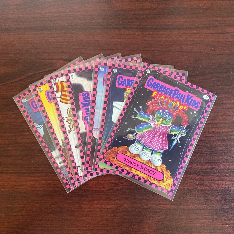 2010 Topps Garbage Pail Kids - Lot of 7 Pink Parallel Sticker Cards