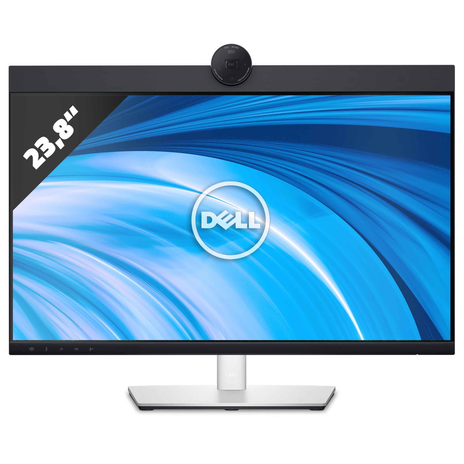 Dell Professional P2424HEB 23,8 Zoll Monitor 1920x1080 FHD IPS Schwarz/Silber
