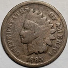 1865 indian head penny cent 1c - combined shipping available