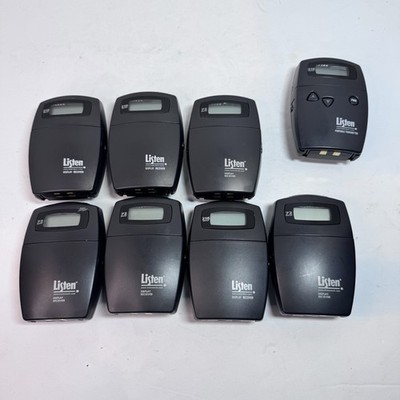 Listen Technologies (1)LT-700-216 Transmitter (7)LR-400-216 Receiver