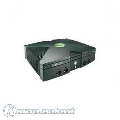 Microsoft Xbox - Konsole #schwarz ohne Zub. starke Gebrauchsspuren
