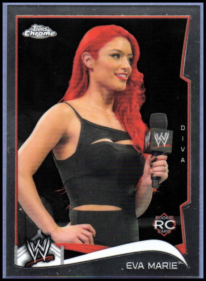 2014 Topps Chrome WWE #20 Eva Marie RC - WWE