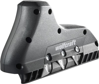 WOLFCRAFT Hobel 3-fach Kantenhobel für Trockenbau Gipskarton 9,5-12,5mm Platte