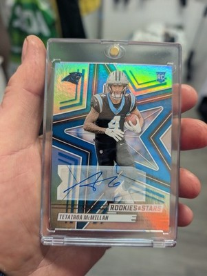 Tetairoa Mcmillan Auto Rookies And Stars 2025