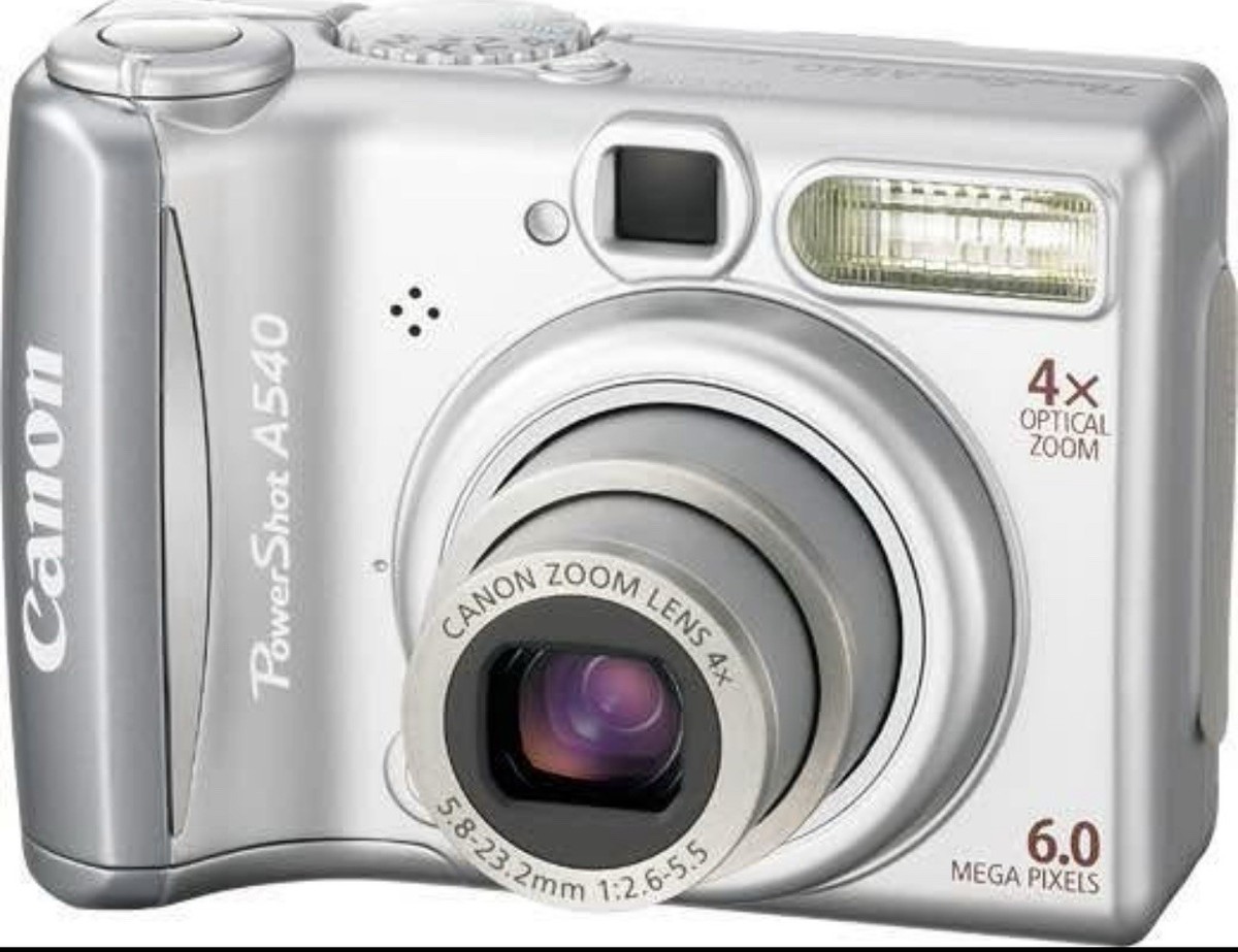 Canon PowerShot A540 ジャンク　デジタルカメラ Canon PowerShot A540 6.0MP Digital Camera - Silver PARTS