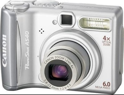 Canon PowerShot A540 ジャンク　デジタルカメラ Canon PowerShot A540 Digital Compact – Retro Camera Shop