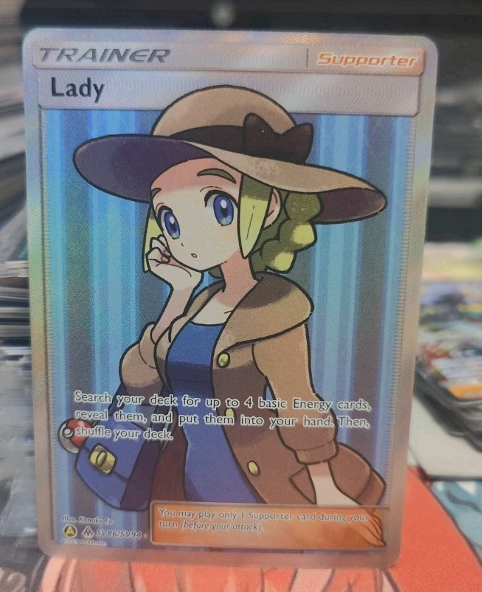 Pokemon Hidden Fates: Shiny Vault Lady Full Art SV86/SV94- NM