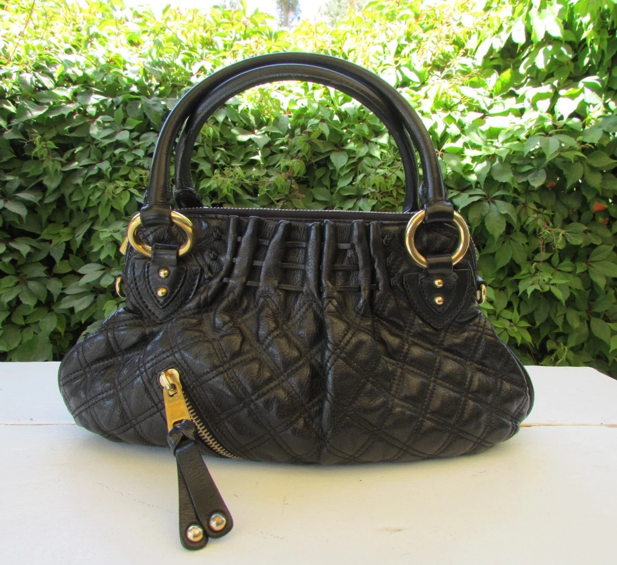 Marc Jacobs Stam Leather Exterior Quilted Bags & Handbags for