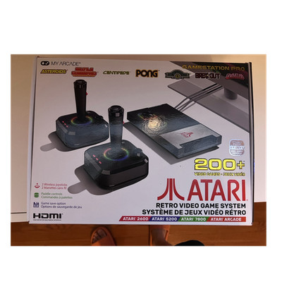Atari Gamestation Pro Home Console Built-In Games HDMI 720p NTSC-U/C