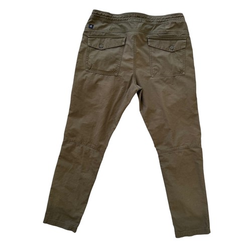 ROARK Revival Layover 2.0 Herren Jogginghose olivgrün Kordelzug Bund 34x29 - Bild 2 von 8