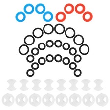  8 Set Ceramic Disc Cartridge Replacement Compression Faucet Washer