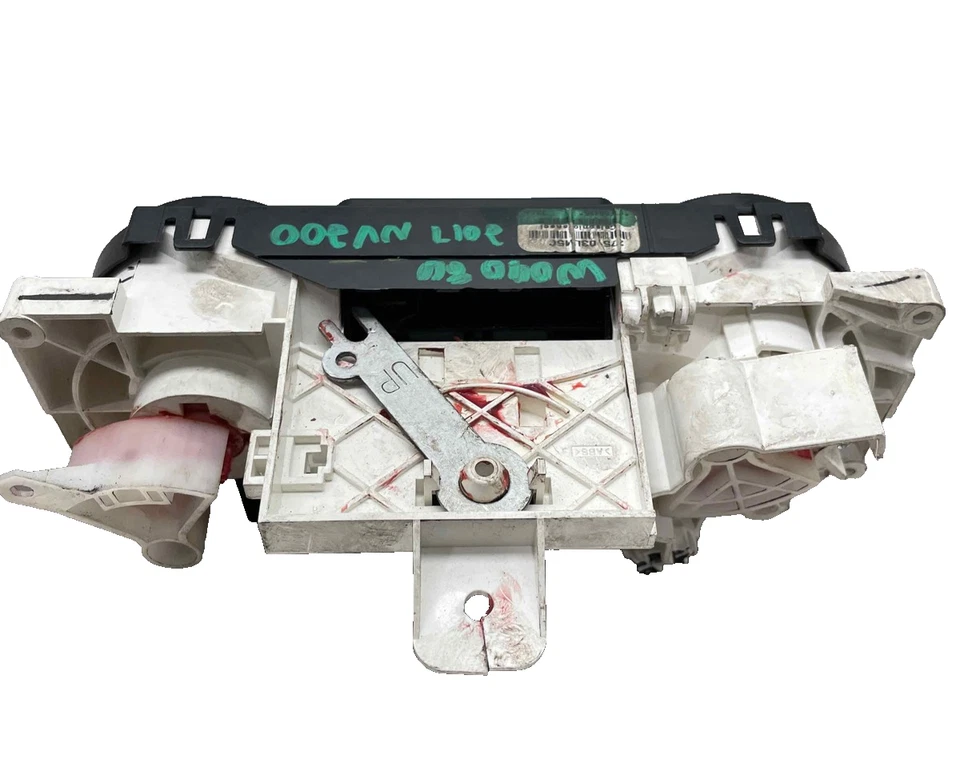 2017 Nissan Nv200 Heater Ac Climate Temp Control Panel Manual S 275103LM5C 13-21 - Image 2 of 4