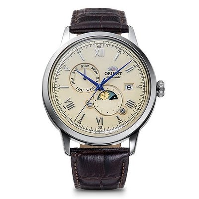 Orient Bambino SUN MOON RN-AK0803Y Automatic Watch Japan