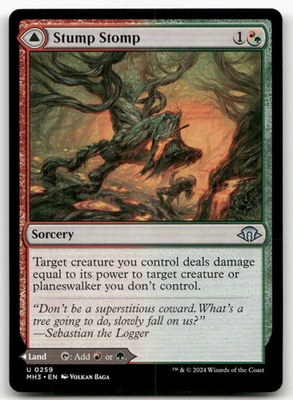 #ad Stump Stomp #259 NM Modern Horizons 3 MH3 Magic MTG $2.79