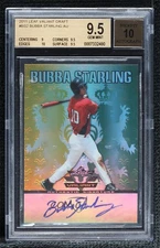 2011 Leaf Valiant Bubba Starling #VA-BS2 BGS 9.5 GEM MINT Auto