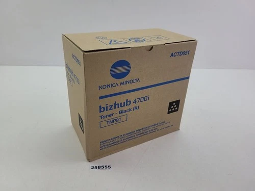 Toner-Black (K) Konica Minolta bizhub 4700i TNP91 ACTD051 OVP ungenutzt #258555