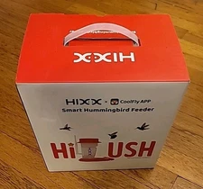 HIXX Smart Hummingbird Feeder w/ Camera & Solar Power. NEW!
