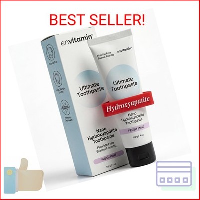 envitamin Fluoride Free Nano Hydroxyapatite Ultimate Toothpaste for Remineralizi