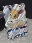 Pokemon Card Eevee GX SM242 Sun & Moon Full Art Black Star Promo 2020 Holo NM