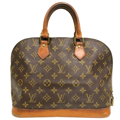 Louis Vuitton アルマ Auth Louis Vuitton Alma Handbag Monogram Made in France M51130