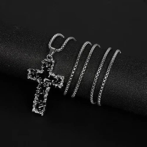 Simple Elegant Cross Pendant Necklace