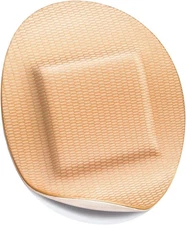 Leukoplast Elastic Fabric Adhesive Latex Free Bandages Oval Spot 1.25"