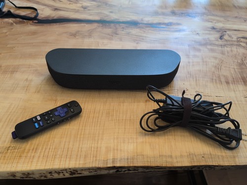 Roku Streambar 9102X 4K HDR 2-In-1 TV Soundbar Built-In Streaming Media Player