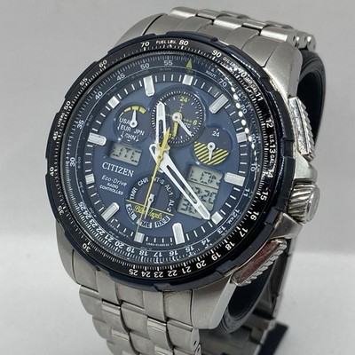 Citizen Promaster Skyhawk Eco Drive A-T Blue Angels Edition Steel