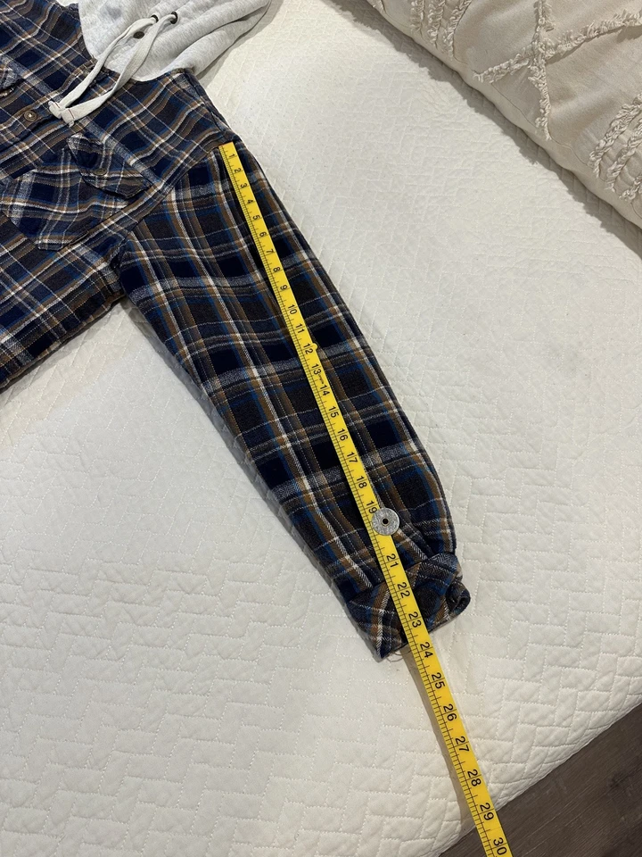 Legendary Whitetails Heavy Hunting Outdoors Thermal Lined Flannel Jacket Size L - Image 4 of 4