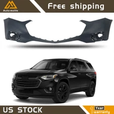 For 2018 2019-2021 Chevrolet Traverse Primed Front Upper Bumper Cover
