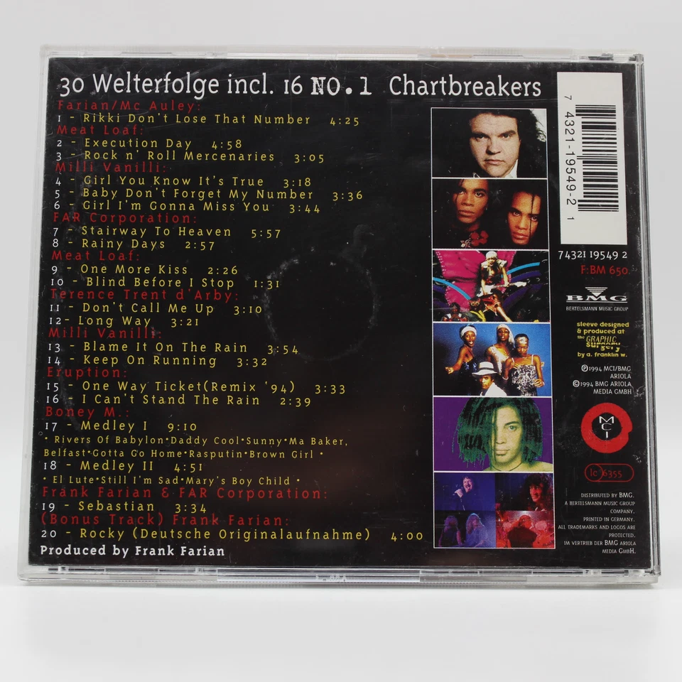 Musik CD | Frank Farian - Hitman-The best of 25 years | Disc poliert - Bild 2 von 2