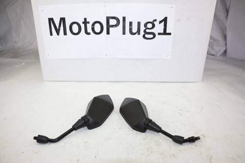 2009 Kawasaki Versys 650 KLE650 Left & Right Rear view Mirror Set Pair