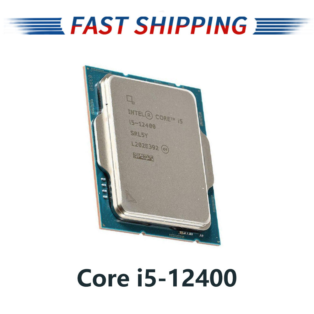 Intel Core i5-12400 12th LGA 1700 6 Cores 12 Threads 2.5GHz 18M L3