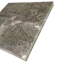 Gray Valentino 5 9/16"x5 9/16 Polished Marble Floor Wall Tile (SOLD PER PIECE)