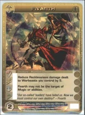 2x (CSS-026-RNDM) Fivarth (Random Stats) (SR) Chaotic Premium Pack Foil Card