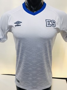 Umbro El Salvador Away Soccer Jersey 20/21 White La ...