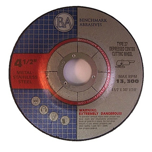 5 x .045 x 7/8 The Ultimate Ceramic Cut Off High Performance Cutting Wheels - 22471 | Tanner