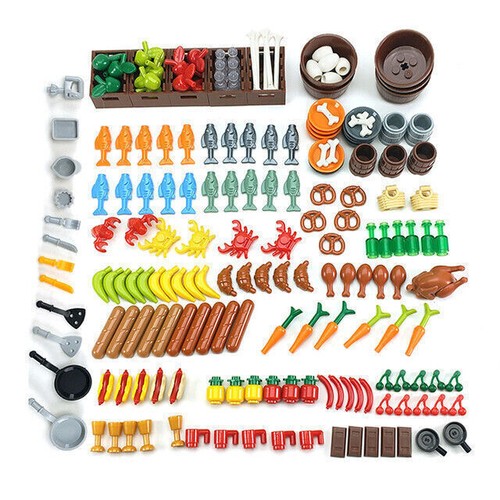 City Food Fruit Trees Box Flower Parts for Lego Sets Building Blocks Sets DIY - Picture 13 of 65