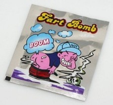 5 Fart Stink Bombs Nasty Smelly Prank Gag Ass Bags Party Favors Joke bag