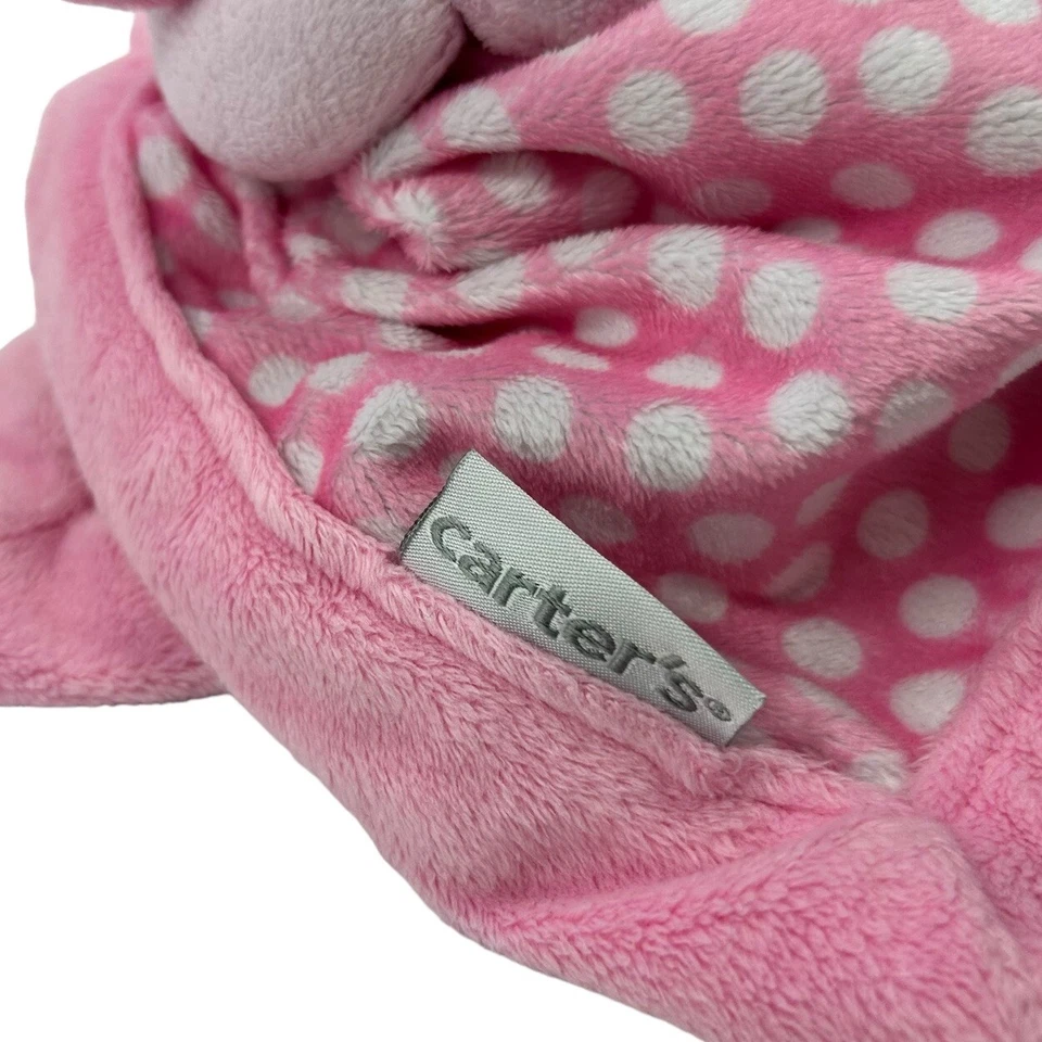 Carters розовый слон плюшевый в горошек ребенка милый зоопарк цирк мягкая игрушка - Изображение 4 из 4